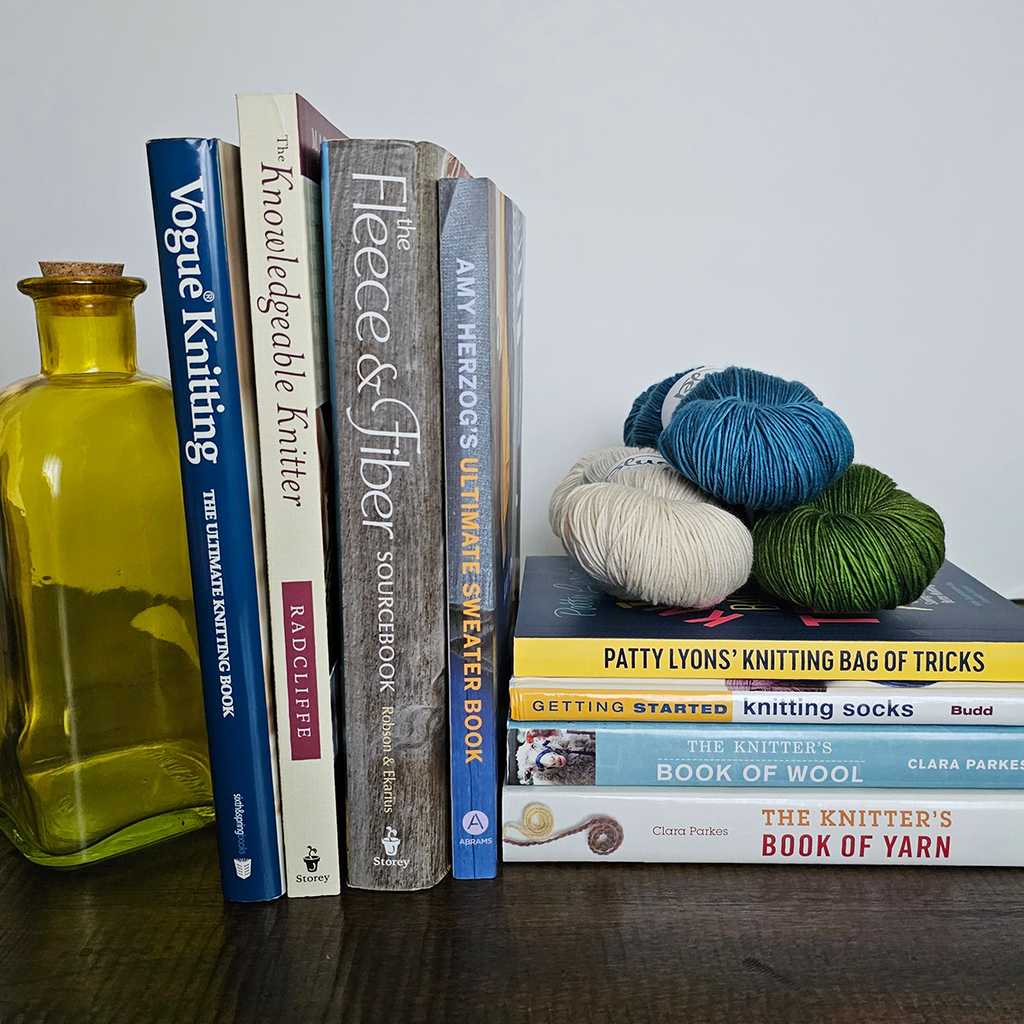 A Knitter's Library...