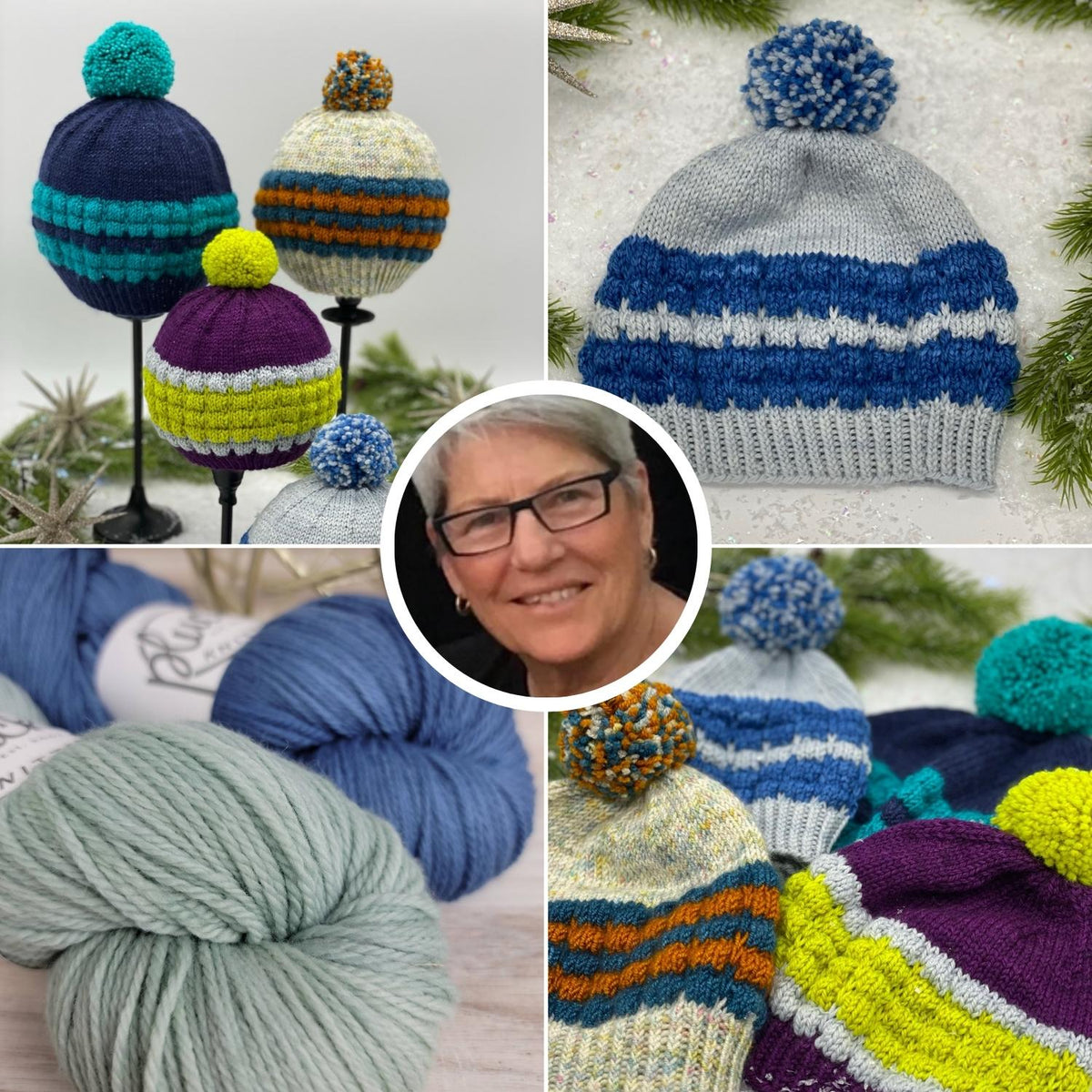 Hats Off to Holiday Knits! My Bumpified Hat by Grannyknits4U
