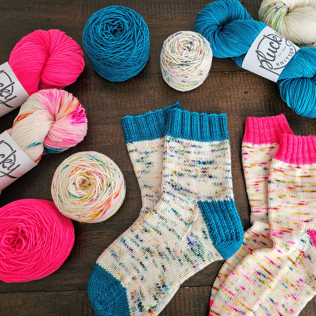 From Everyday to Extraordinary - Using Bold Hues to Energize Your Vanilla Socks