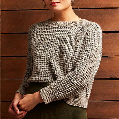 Waffle Pullover