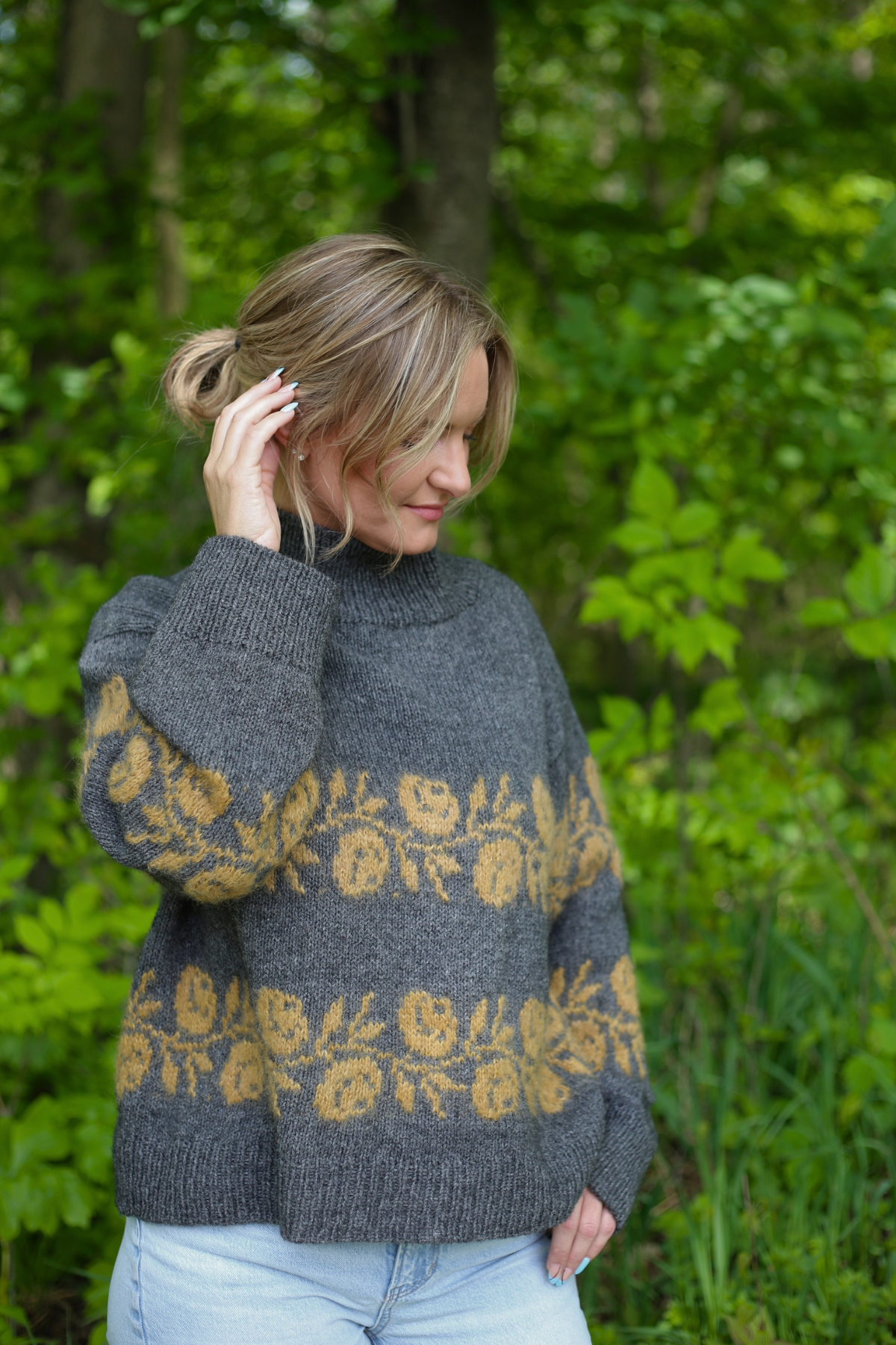 Rosie Sweater – The Plucky Knitter