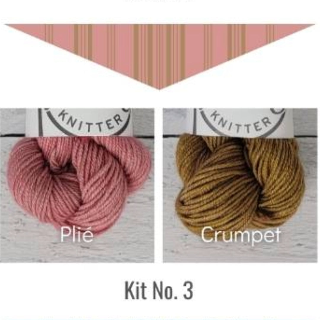 Filges Organic Knitting Kit for Kids, Natural Dyed Wool