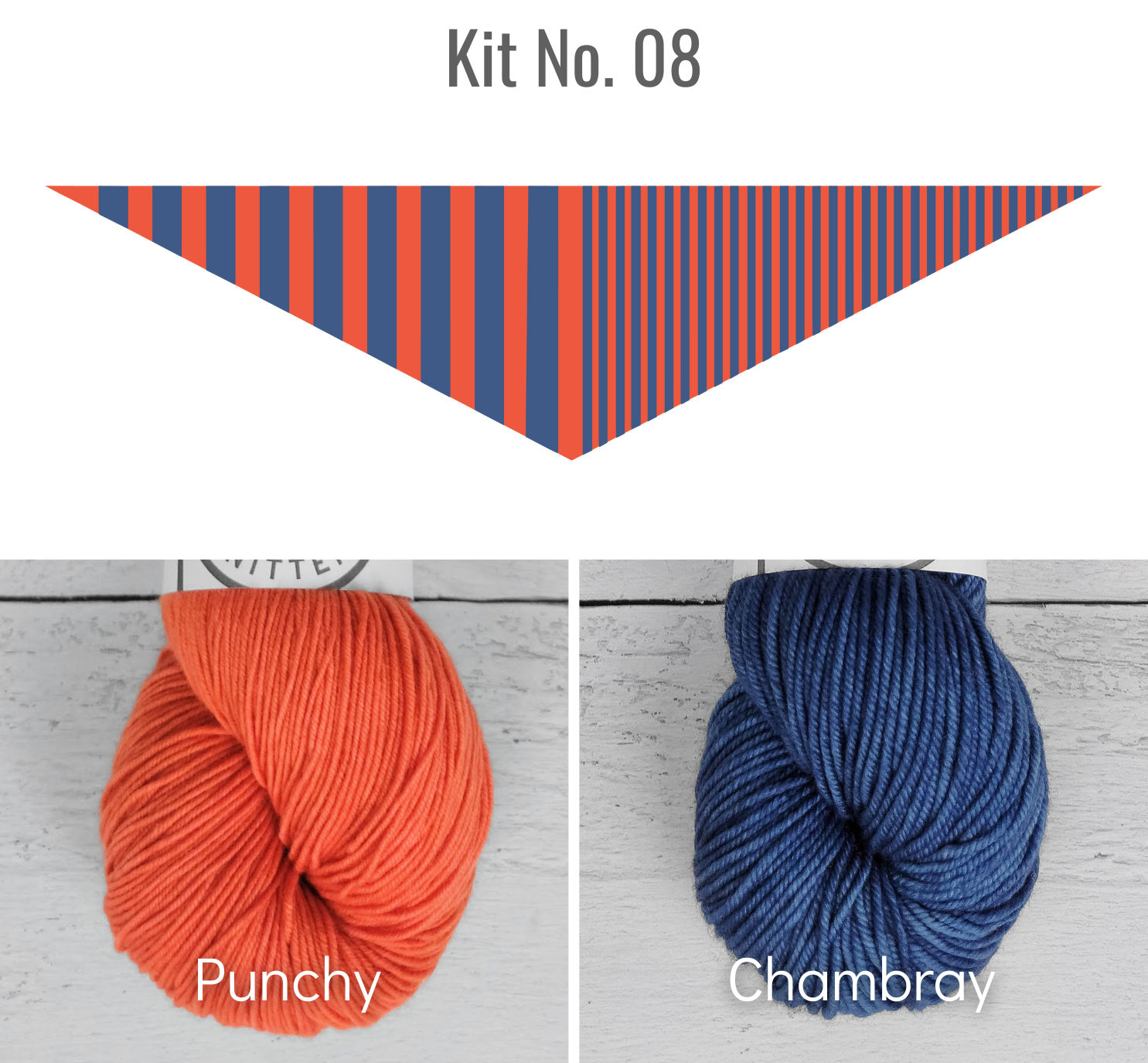 Rugby Shawl Kit No. 8